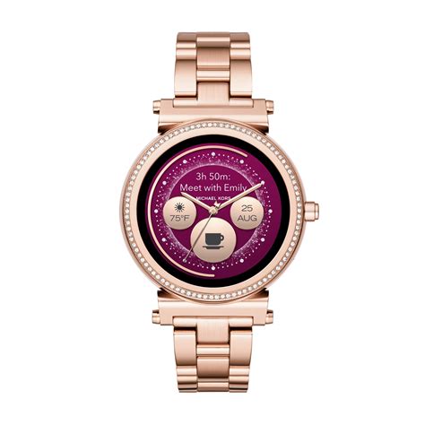 michael kors access sofie rose gold|Michael Kors Access Women's Gen 4 Sofie Rose Gold.